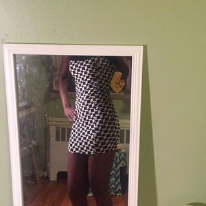 Body con illusion dress